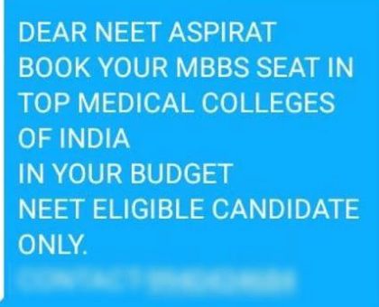 Paying touts for MBBS admissions? It will be cancelled, warns Medical Council